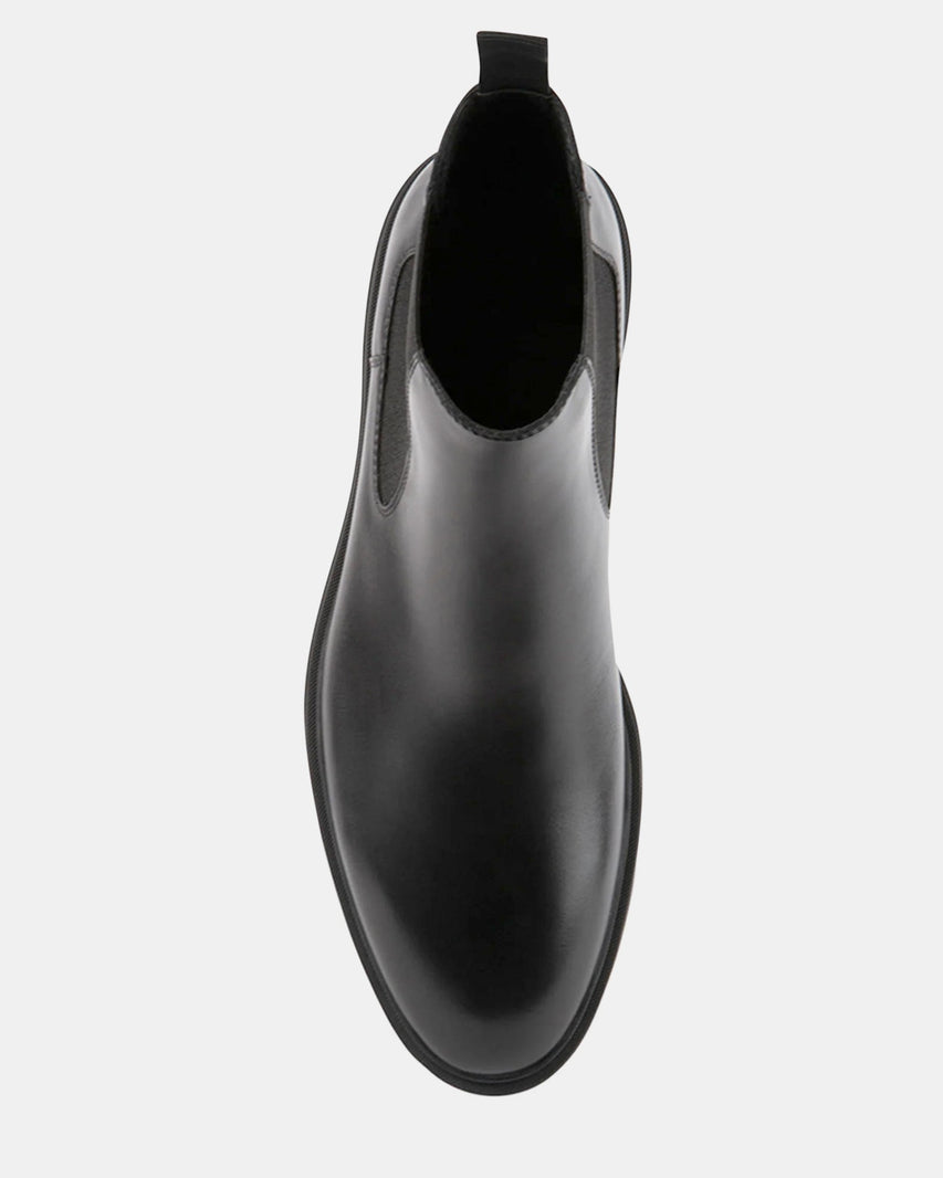 LOGIK BLACK LEATHER - Men's Shoes - Steve Madden Canada