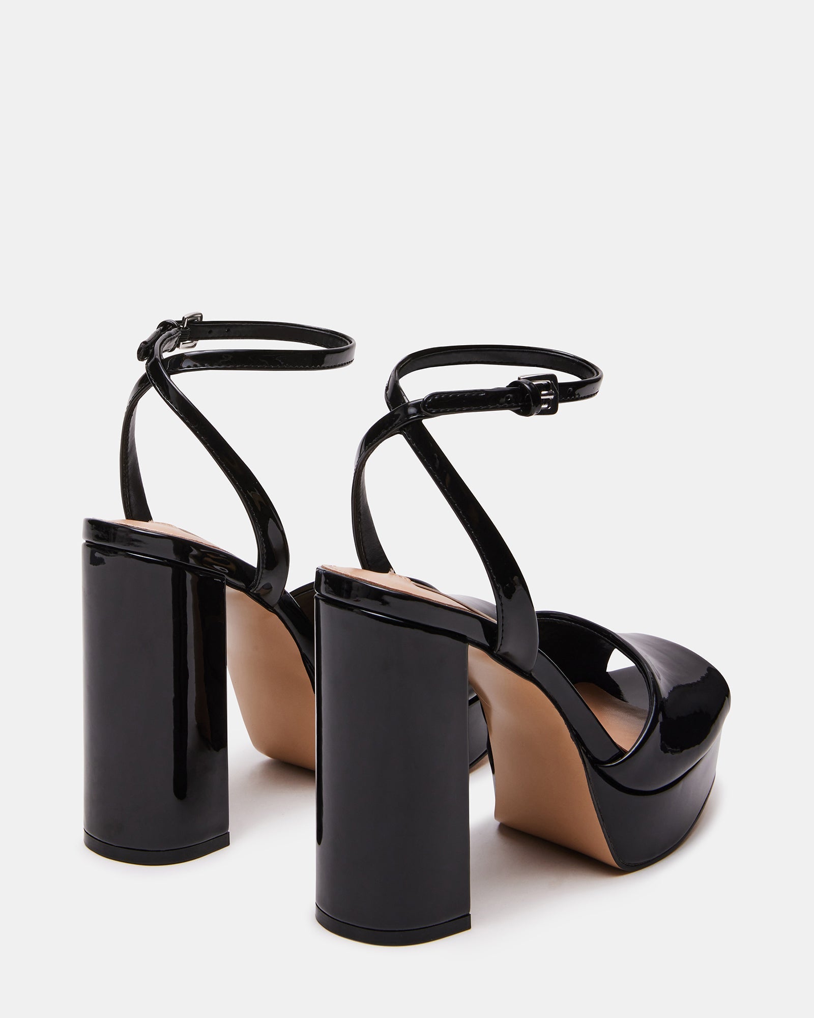 LOURDES BLACK PATENT - Women's Shoes - Steve Madden Canada