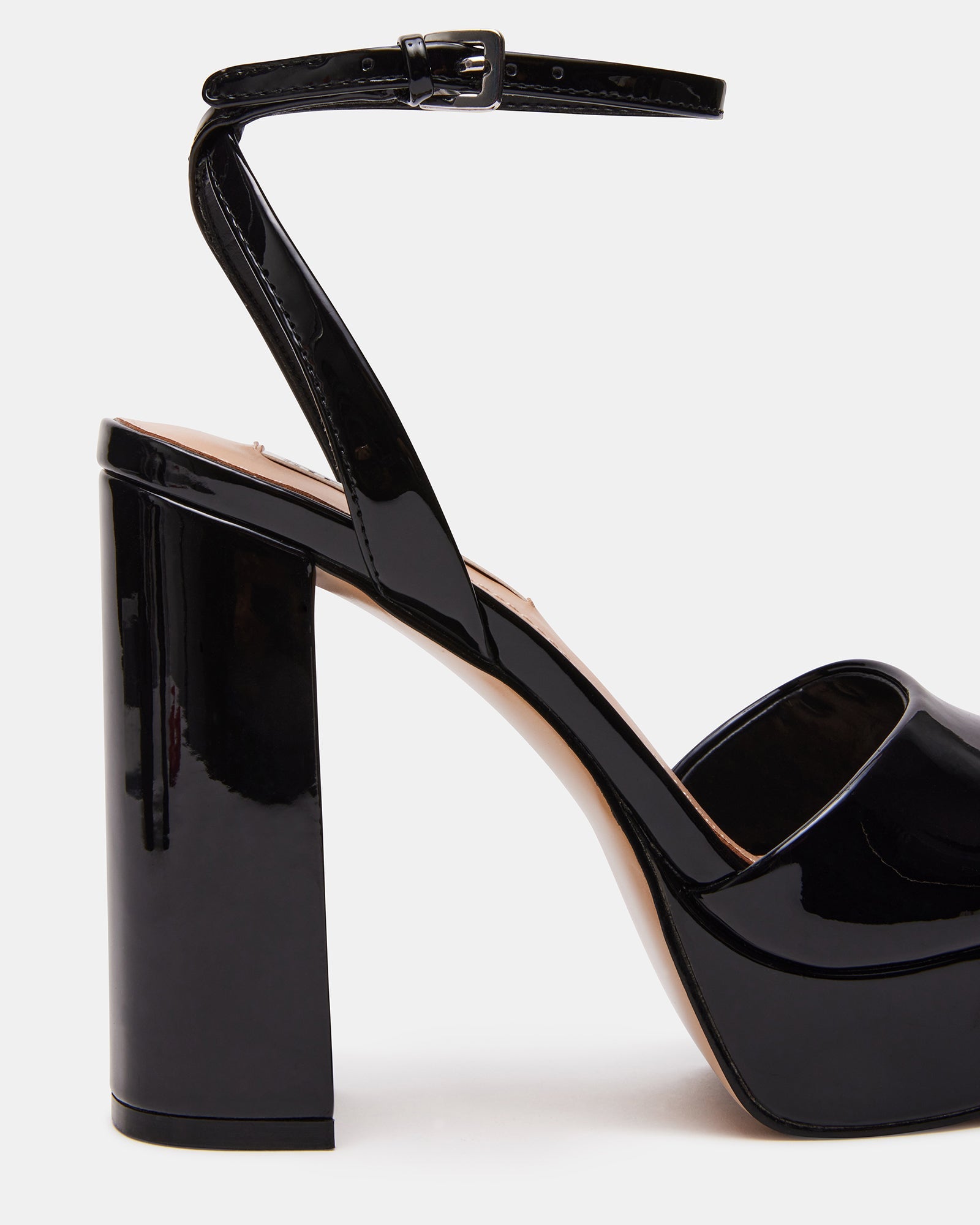 LOURDES BLACK PATENT - Women's Shoes - Steve Madden Canada