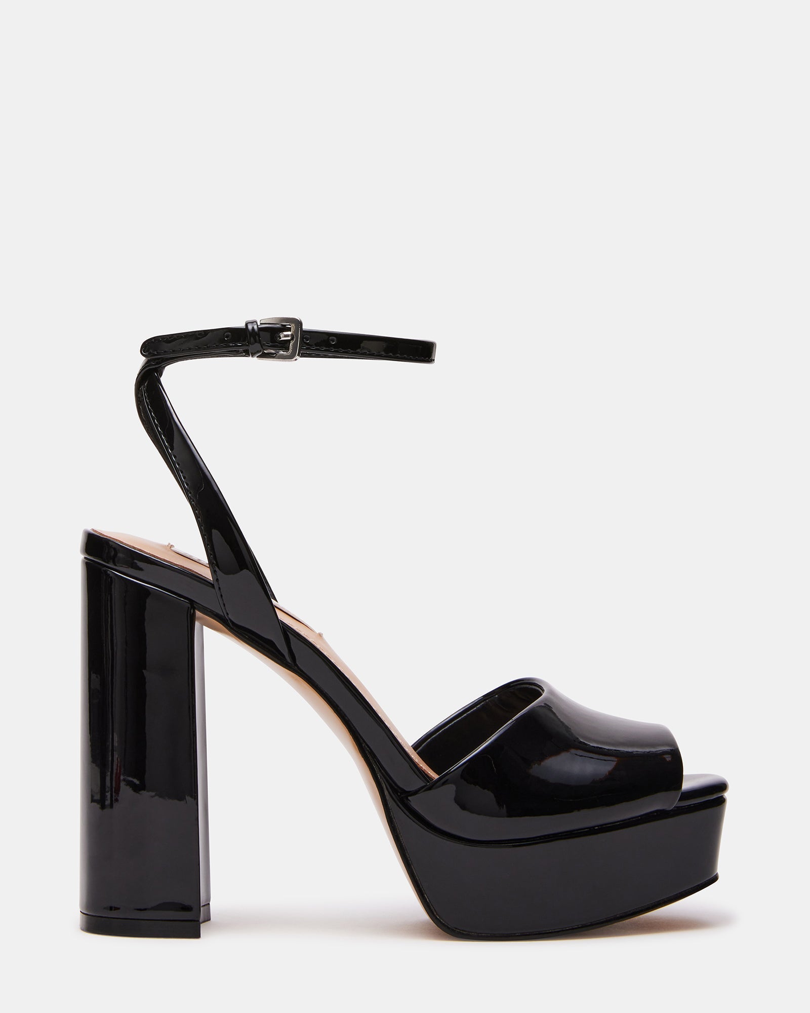LOURDES BLACK PATENT - Women's Shoes - Steve Madden Canada