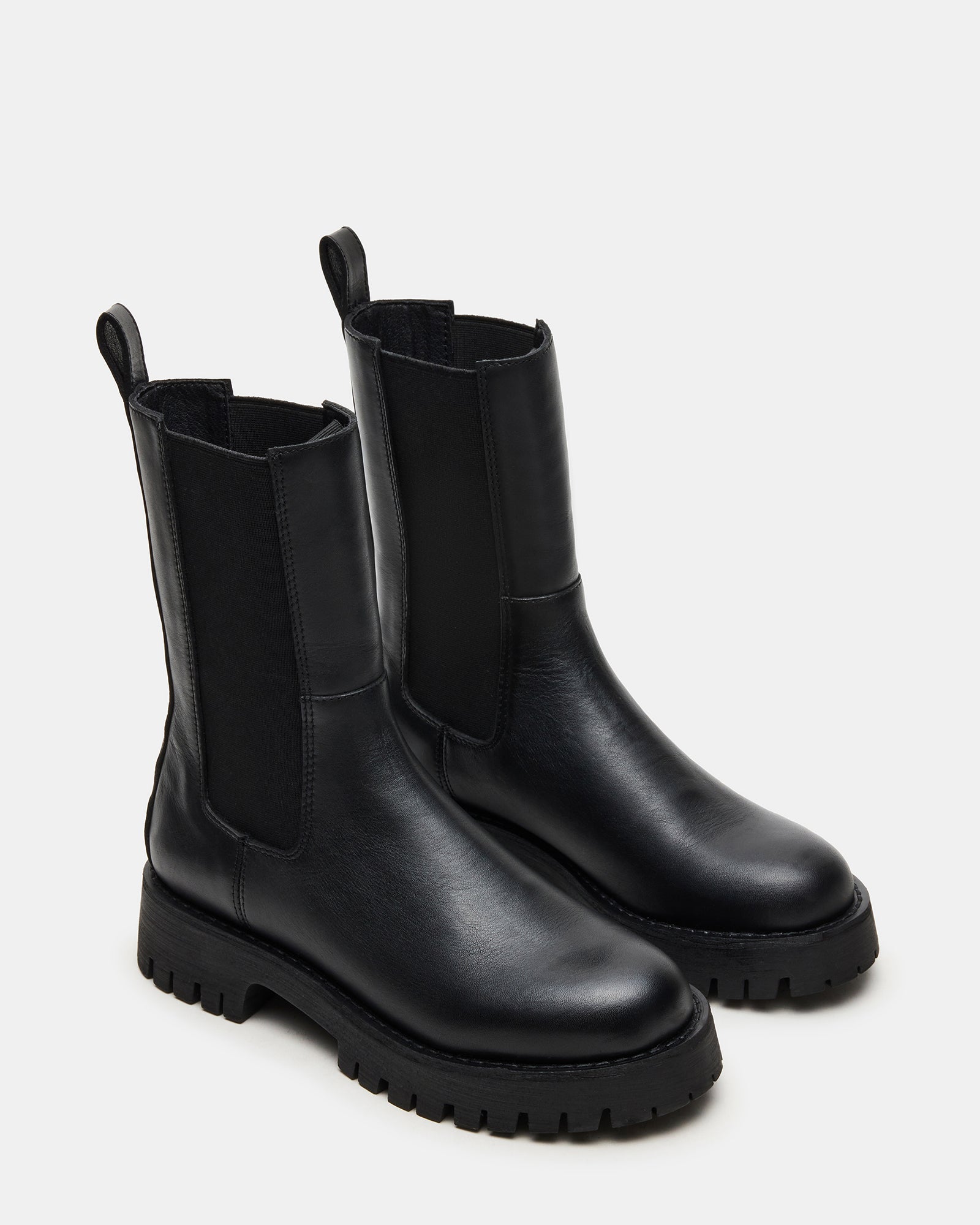 LOWA BLACK LEATHER - Women's Shoes - Steve Madden Canada
