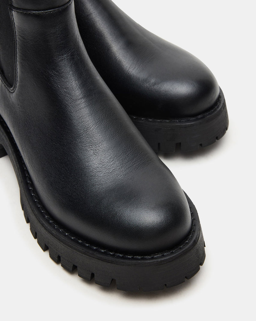 LOWA BLACK LEATHER - Women's Shoes - Steve Madden Canada
