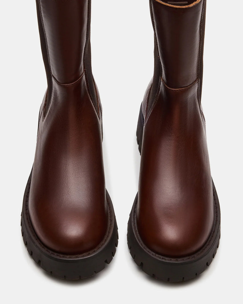 LOWA BROWN LEATHER - Women's Shoes - Steve Madden Canada