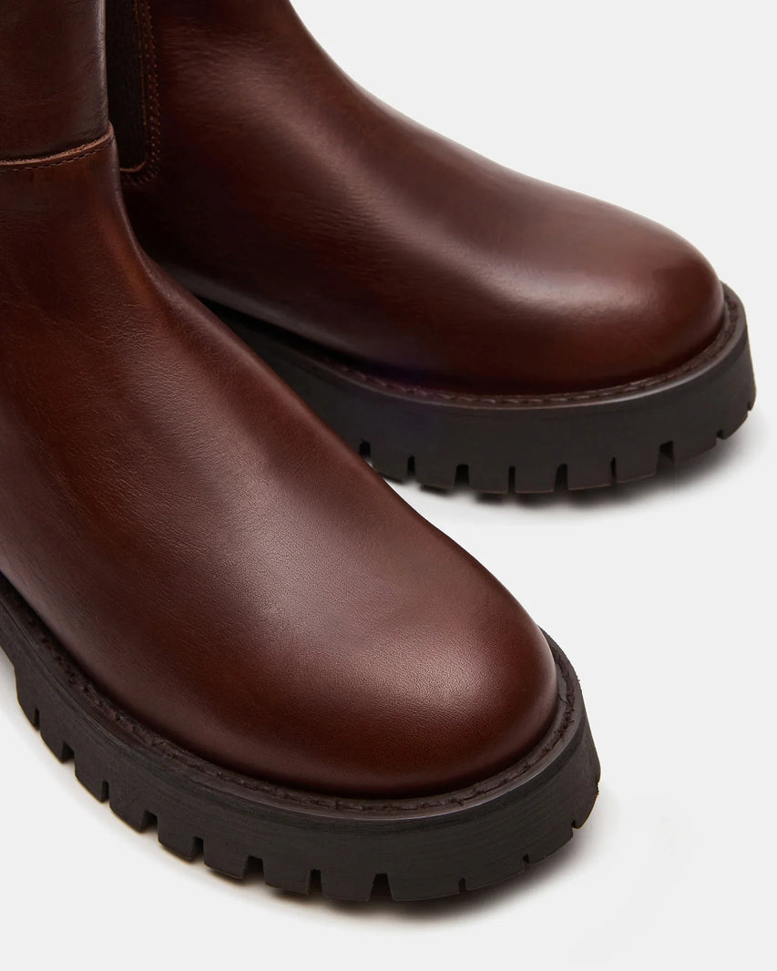 LOWA BROWN LEATHER - Women's Shoes - Steve Madden Canada
