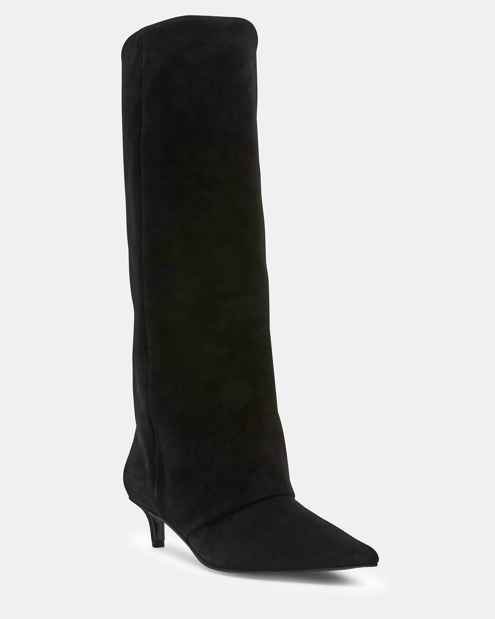 LUCA BLACK SUEDE - Women's Shoes - Steve Madden Canada