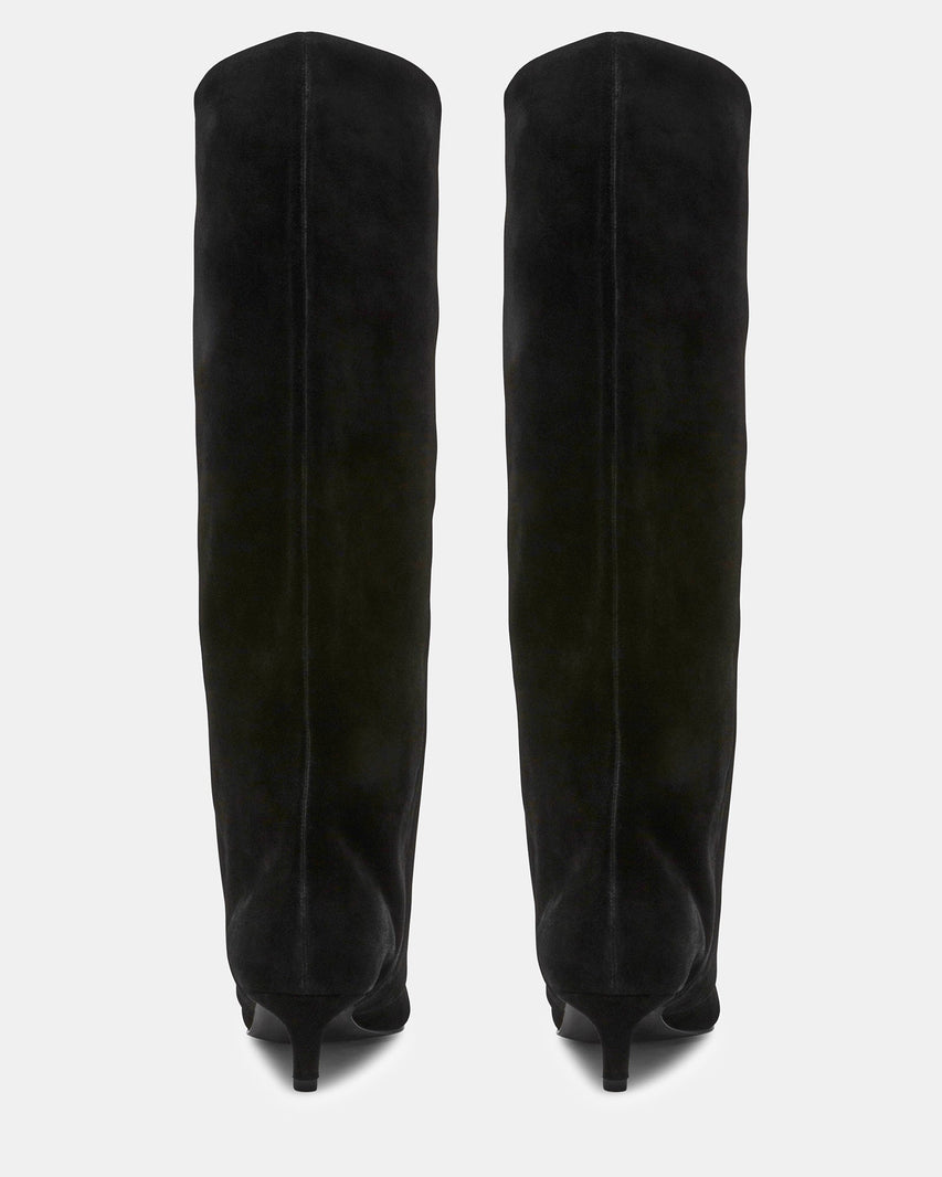 LUCA BLACK SUEDE - Women's Shoes - Steve Madden Canada