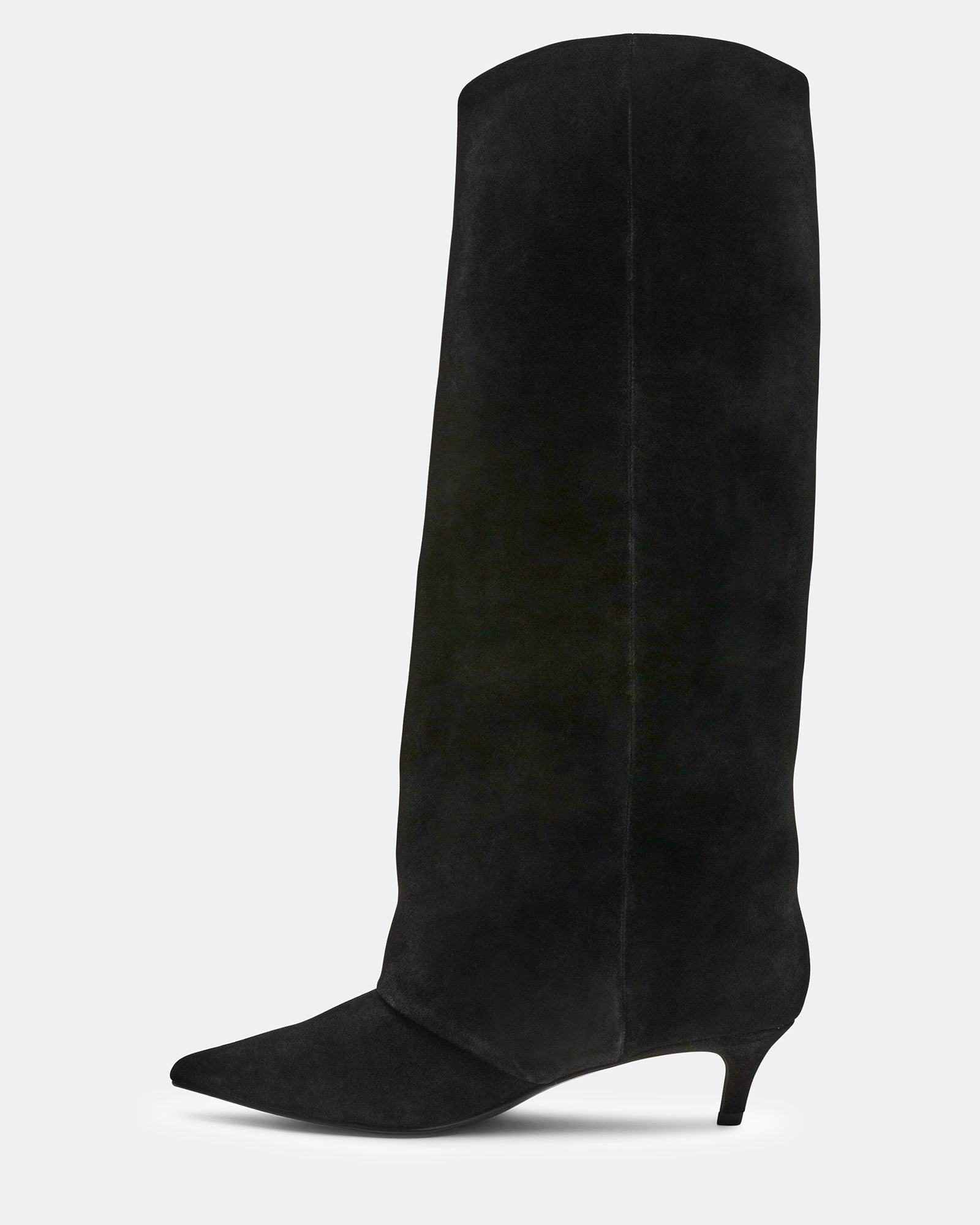LUCA BLACK SUEDE - Women's Shoes - Steve Madden Canada