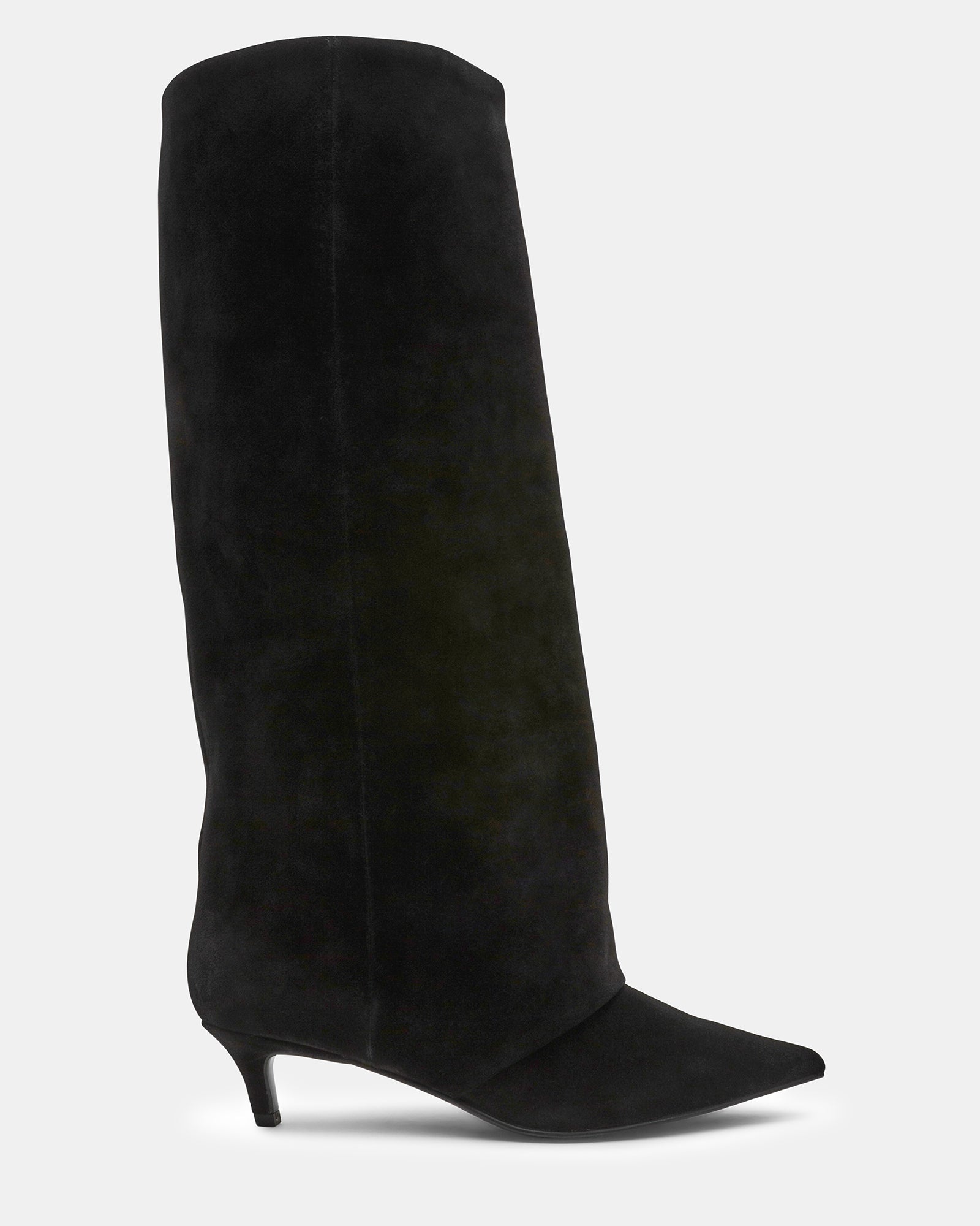 LUCA BLACK SUEDE - Women's Shoes - Steve Madden Canada