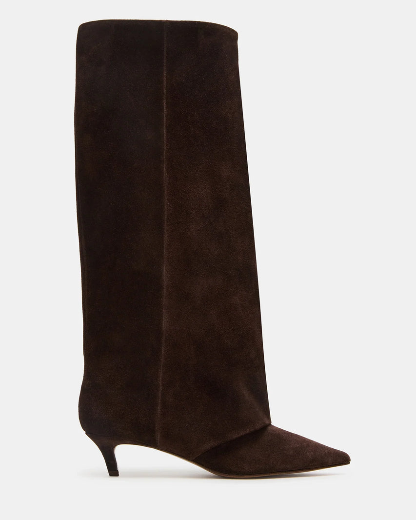 LUCA BROWN SUEDE - Women's Shoes - Steve Madden Canada