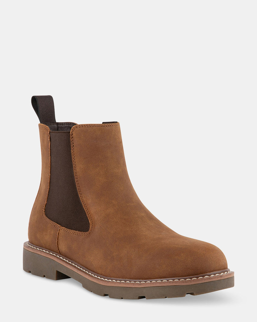 LUGARR COGNAC - Men's Shoes - Steve Madden Canada