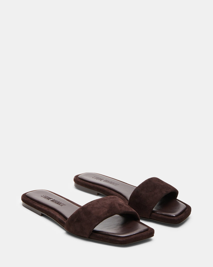 LUMINA BROWN SUEDE - Women's Shoes - Steve Madden Canada