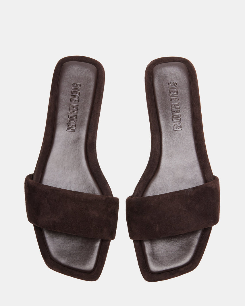 LUMINA BROWN SUEDE - Women's Shoes - Steve Madden Canada