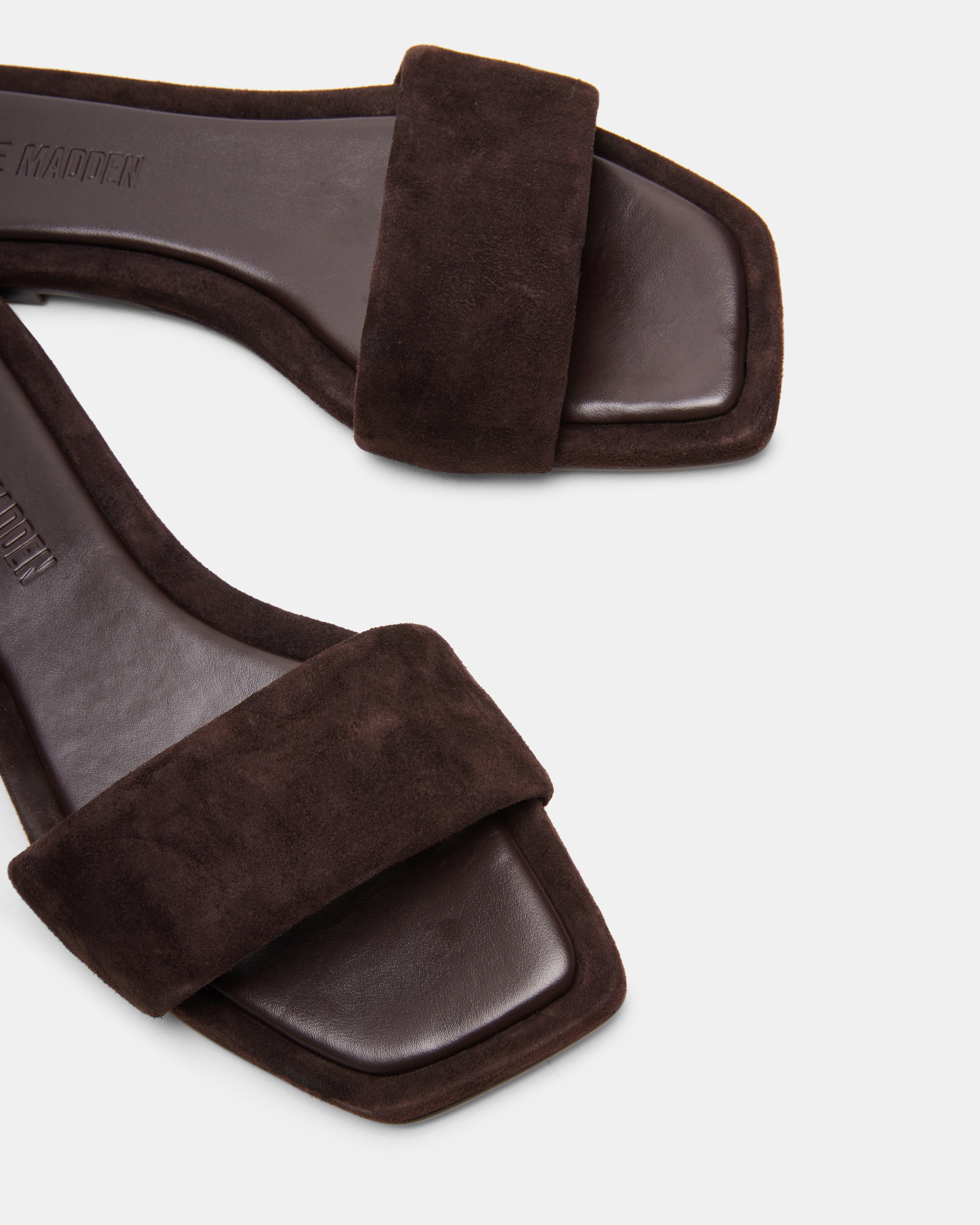 LUMINA BROWN SUEDE - Women's Shoes - Steve Madden Canada