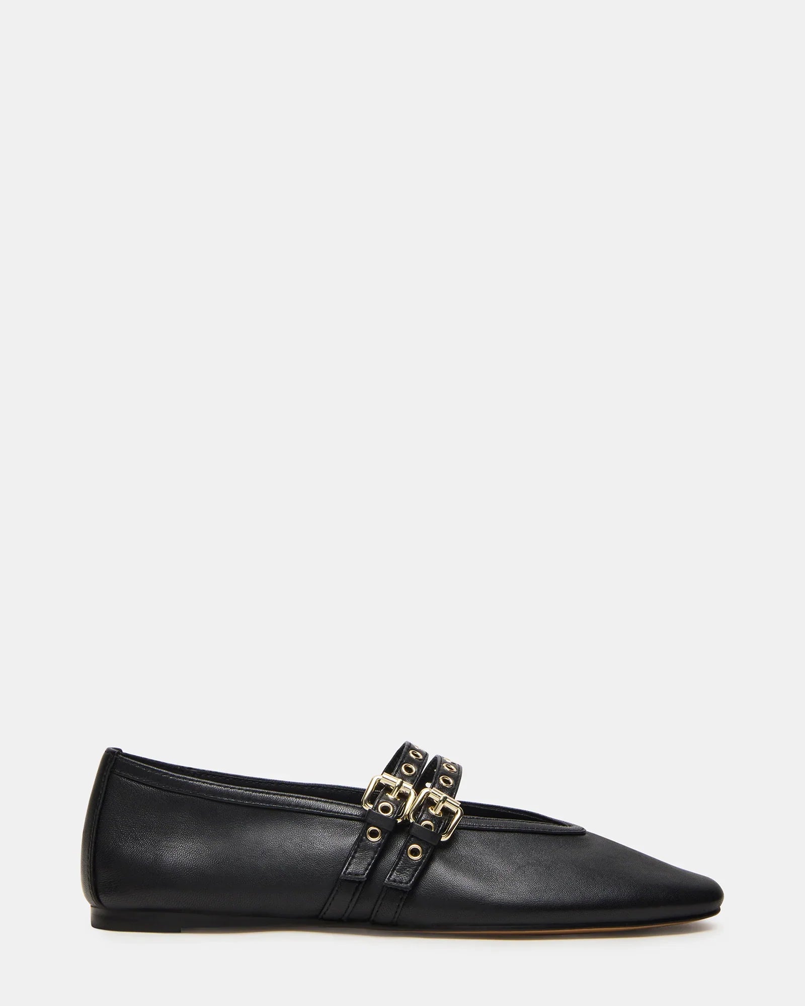 LYDIAA BLACK LEATHER - Women's Shoes - Steve Madden Canada