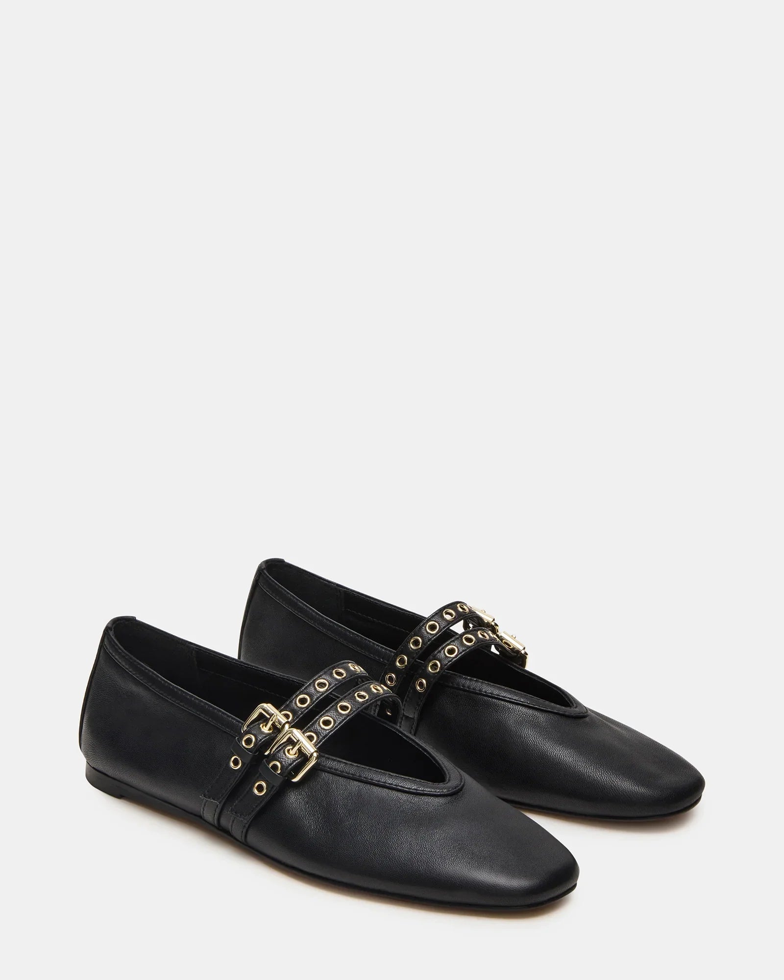 LYDIAA BLACK LEATHER - Women's Shoes - Steve Madden Canada