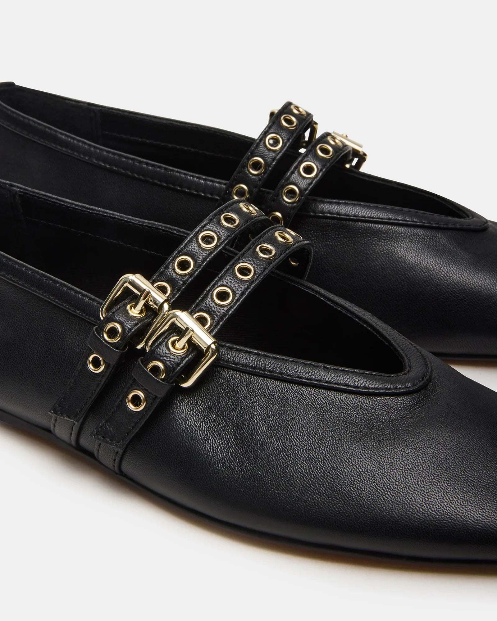 LYDIAA BLACK LEATHER - Women's Shoes - Steve Madden Canada