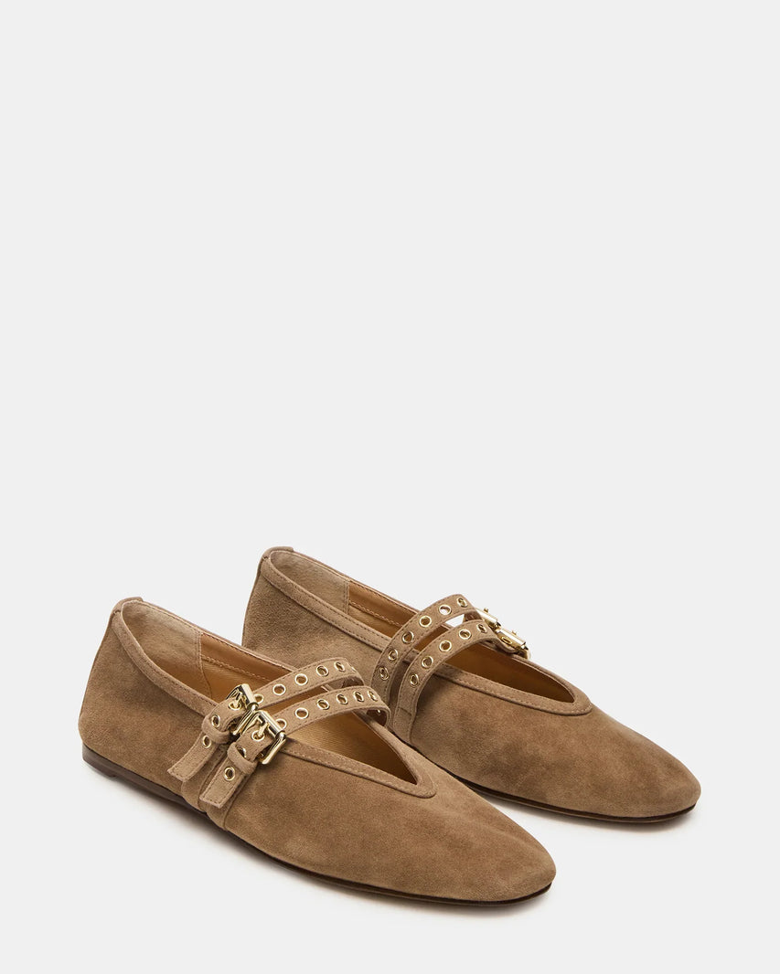 LYDIAA TAUPE SUEDE - Women's Shoes - Steve Madden Canada