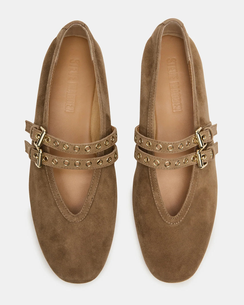 LYDIAA TAUPE SUEDE - Women's Shoes - Steve Madden Canada