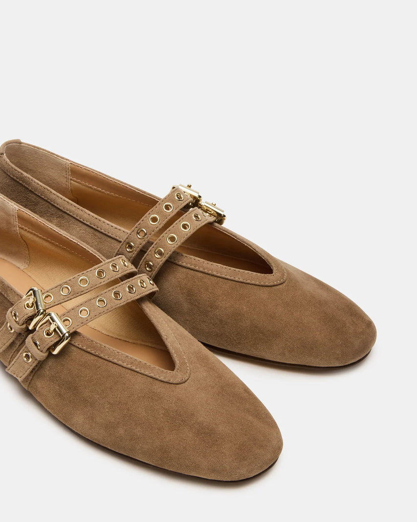 LYDIAA TAUPE SUEDE - Women's Shoes - Steve Madden Canada