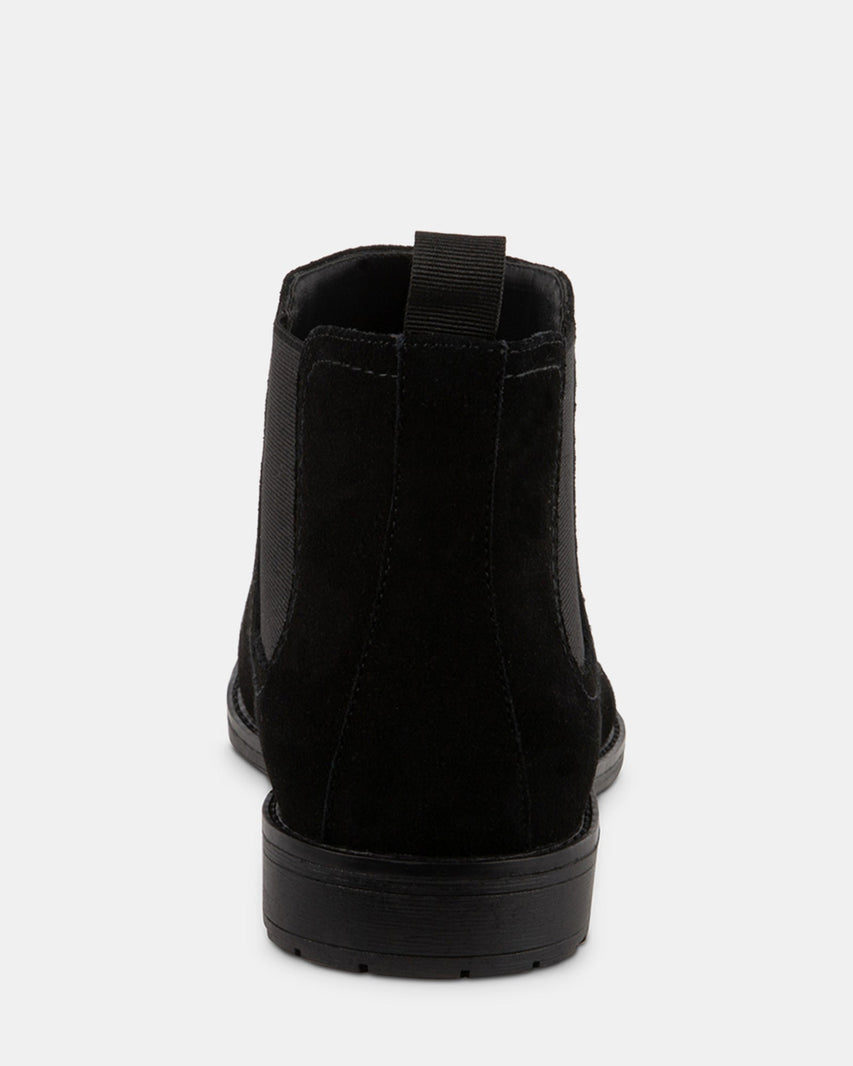LYNARD BLACK SUEDE - Men's Shoes - Steve Madden Canada