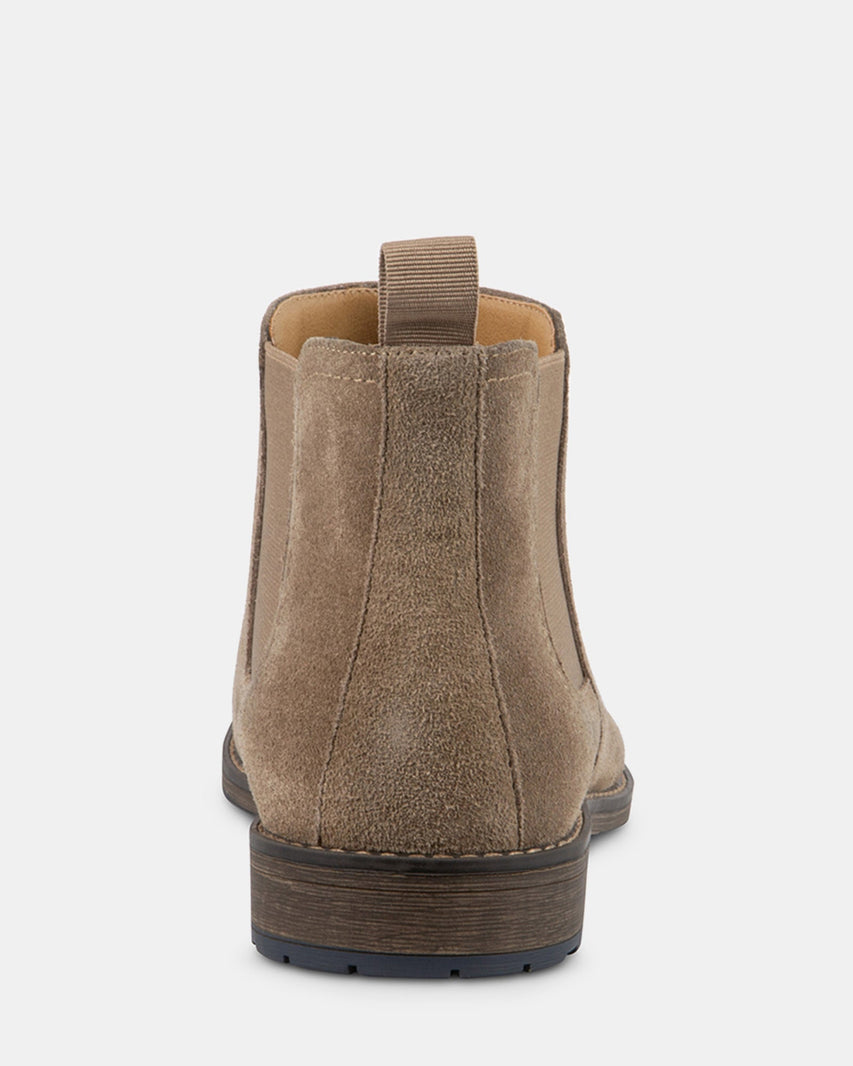 LYNARD TAUPE SUEDE - Men's Shoes - Steve Madden Canada