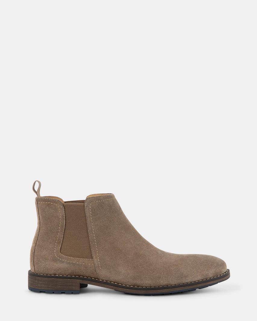 LYNARD TAUPE SUEDE - Men's Shoes - Steve Madden Canada