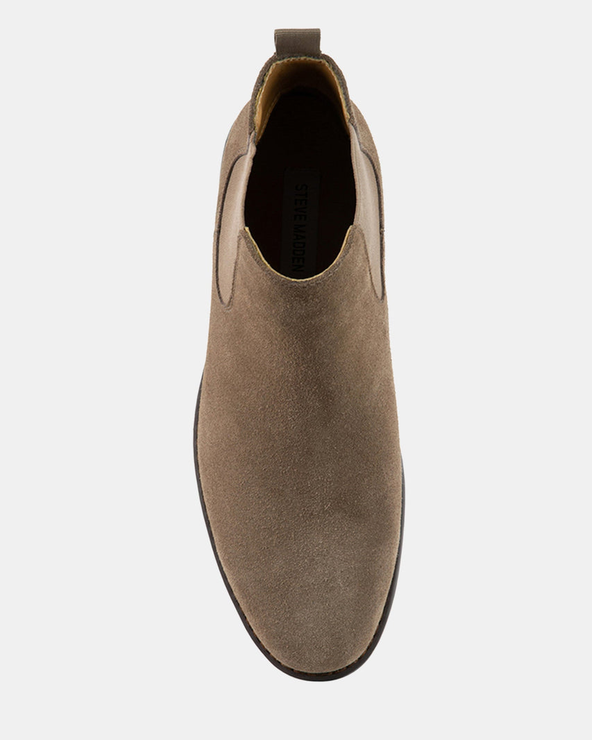 LYNARD TAUPE SUEDE - Men's Shoes - Steve Madden Canada