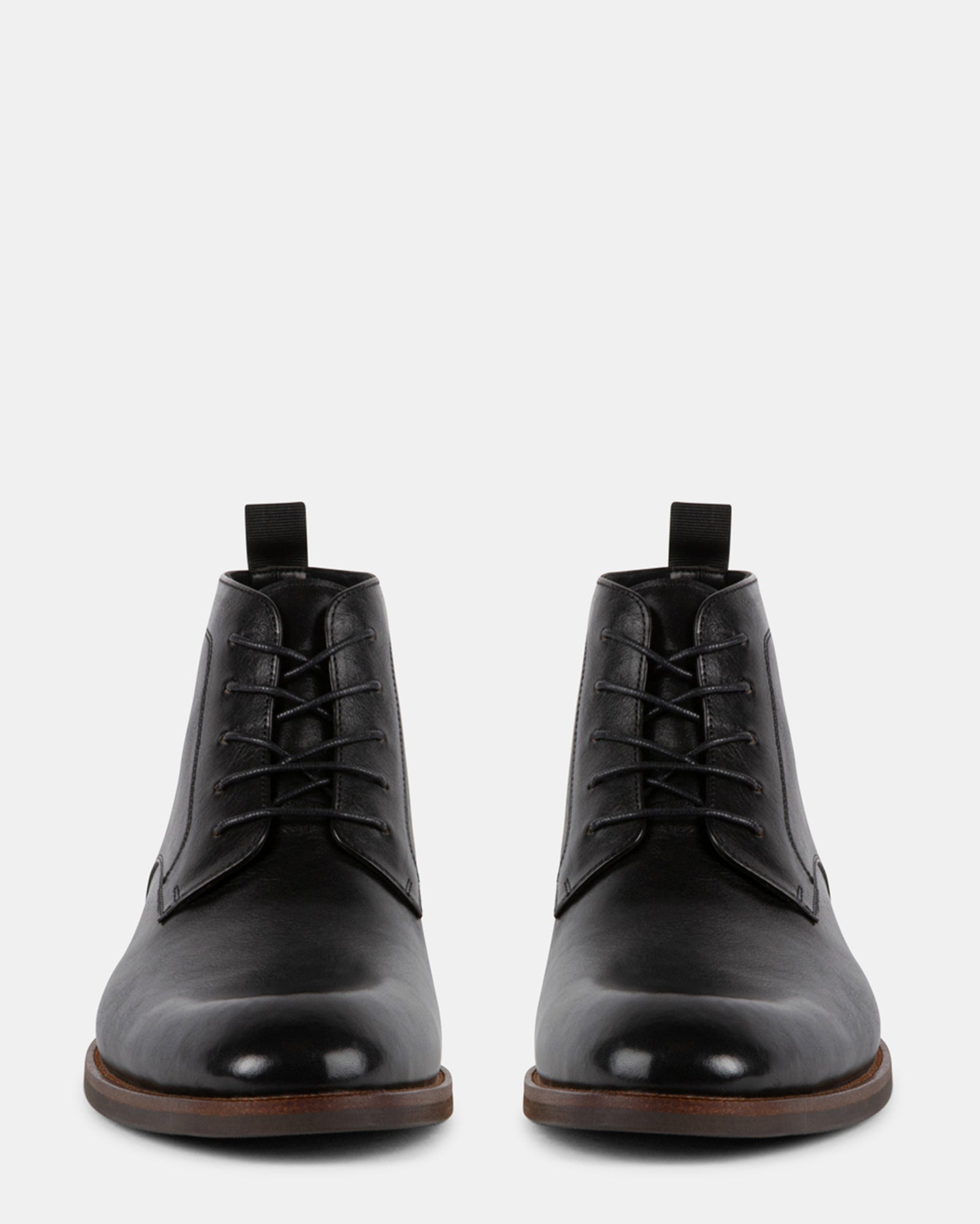 MADRIGO BLACK LEATHER - Men's Shoes - Steve Madden Canada