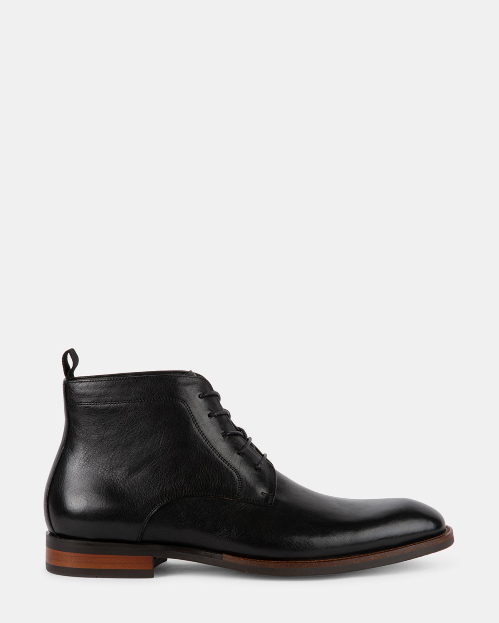 MADRIGO BLACK LEATHER - Men's Shoes - Steve Madden Canada