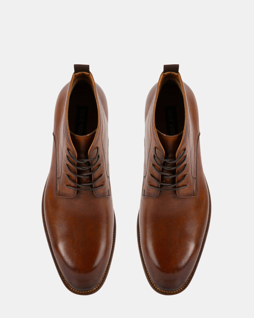 MADRIGO TAN LEATHER - Men's Shoes - Steve Madden Canada
