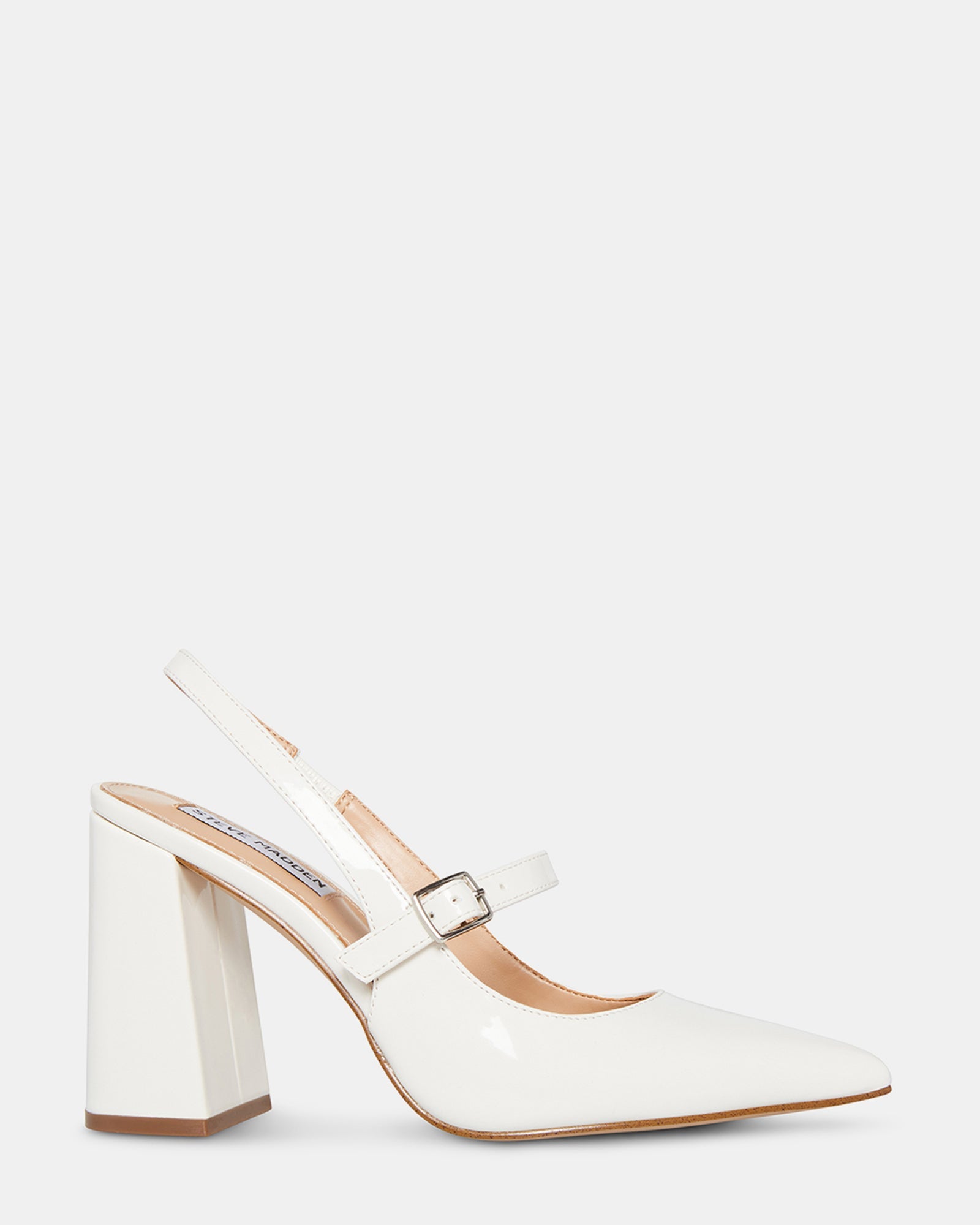 MAEGAN WHITE PATENT - Women's Shoes - Steve Madden Canada