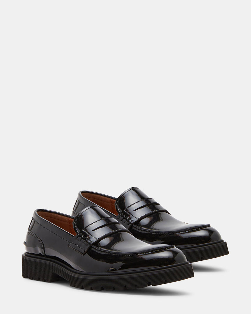 MAISONN BLACK LEATHER - Men's Shoes - Steve Madden Canada