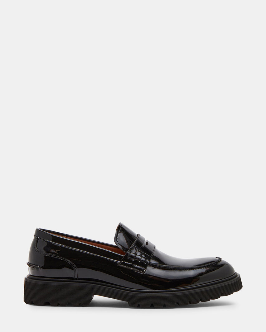 MAISONN BLACK LEATHER - Men's Shoes - Steve Madden Canada