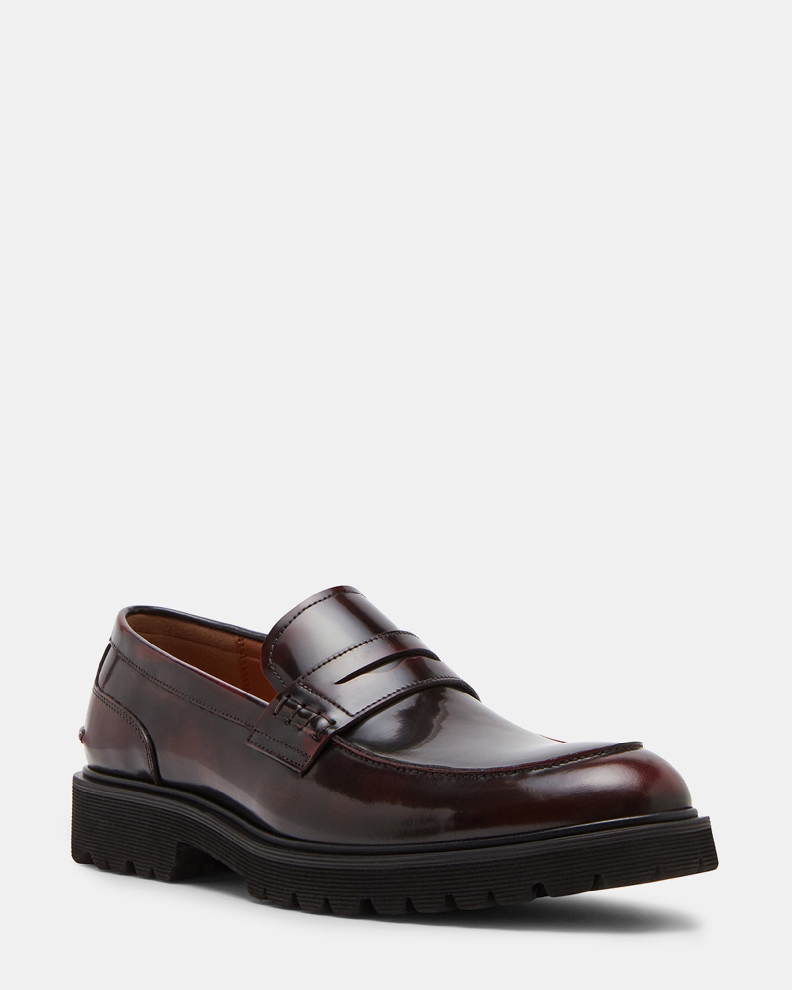 MAISONN BURGUNDY LEATHER - Men's Shoes - Steve Madden Canada