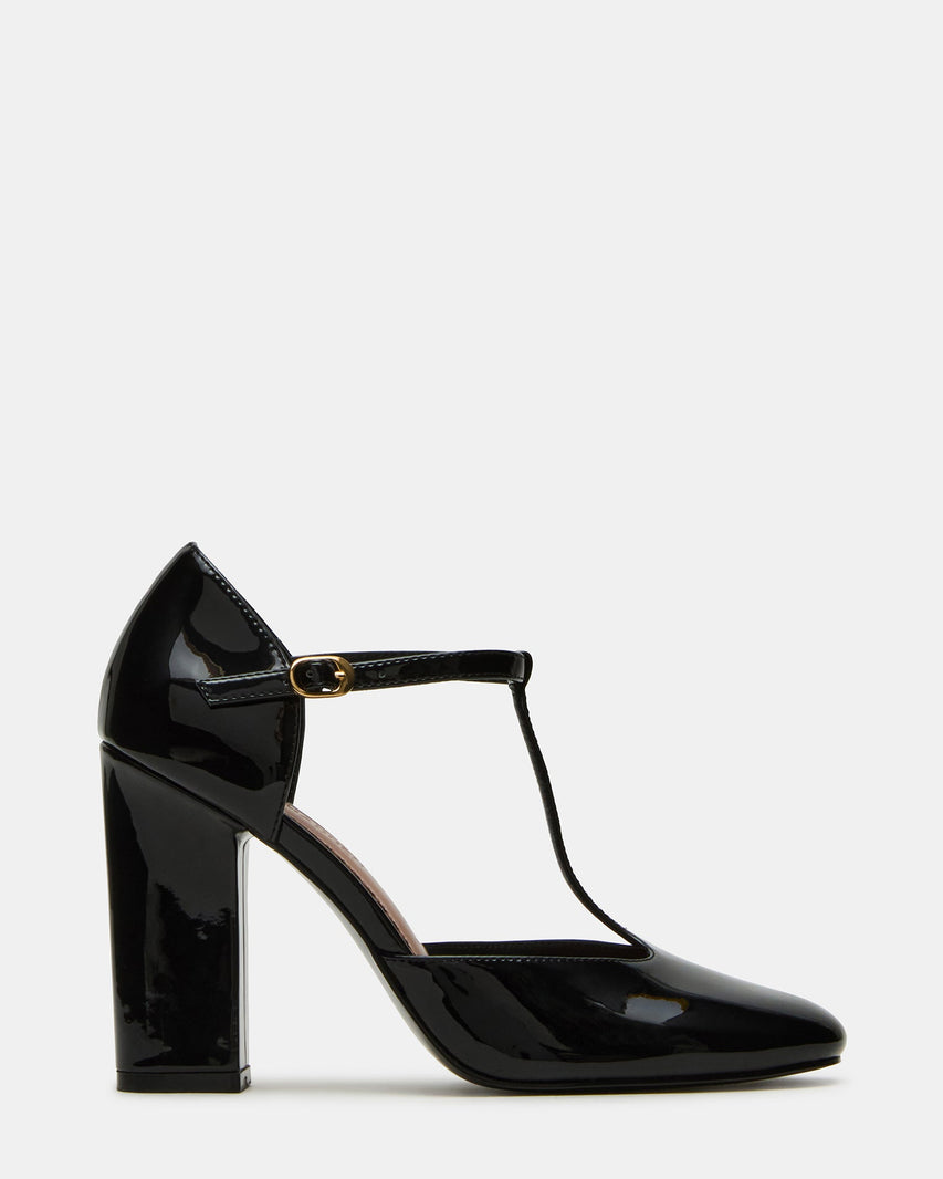 MALCOLM BLACK PATENT - Women's Shoes - Steve Madden Canada