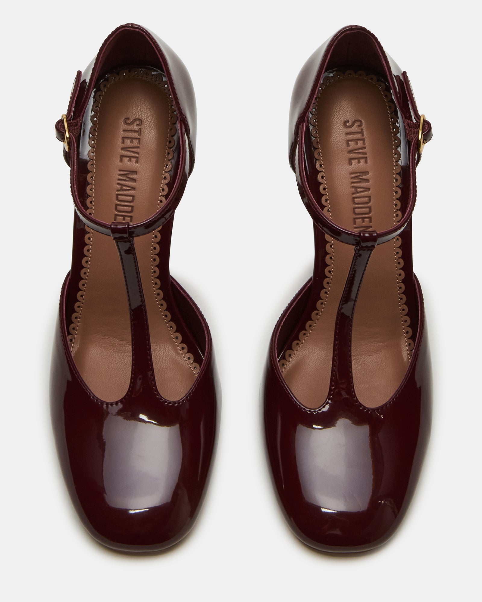 MALCOLM BURGUNDY PATENT - Women's Shoes - Steve Madden Canada