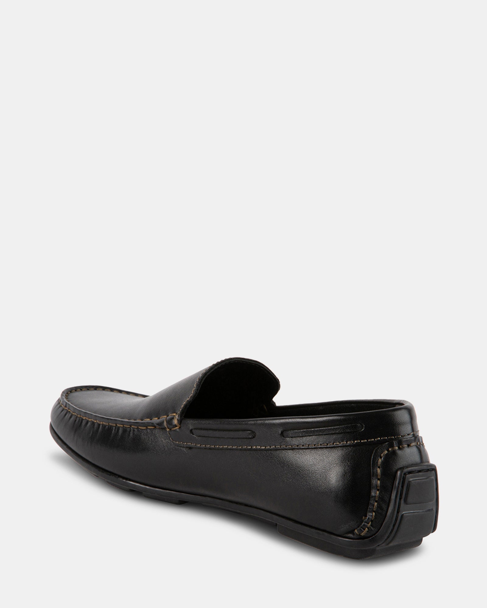 MANOLO BLACK LEATHER - Men's Shoes - Steve Madden Canada