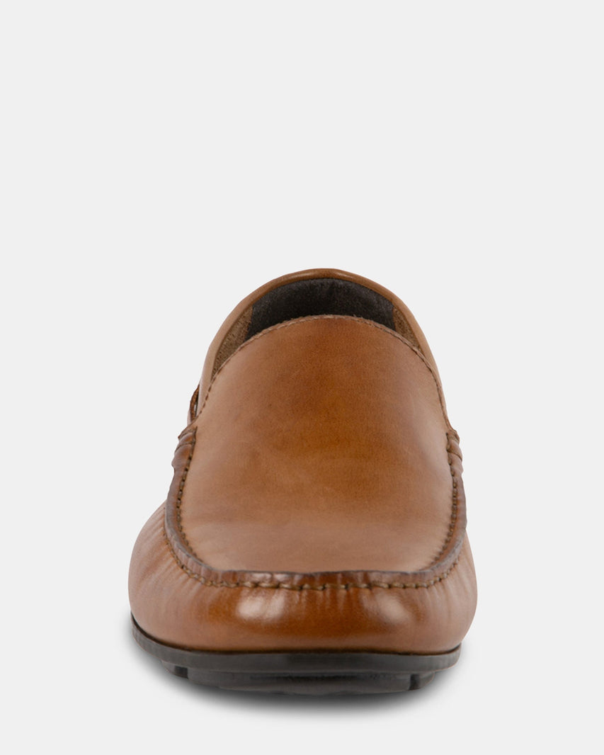 MANOLO BROWN LEATHER - Men's Shoes - Steve Madden Canada