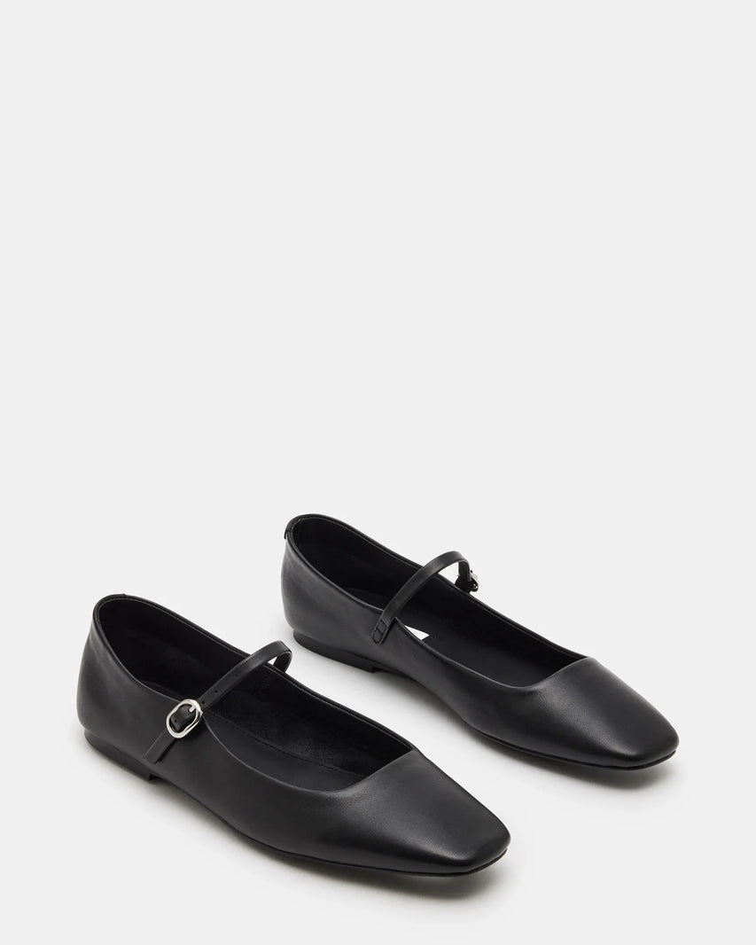 MAPLE BLACK LEATHER - Women's Shoes - Steve Madden Canada