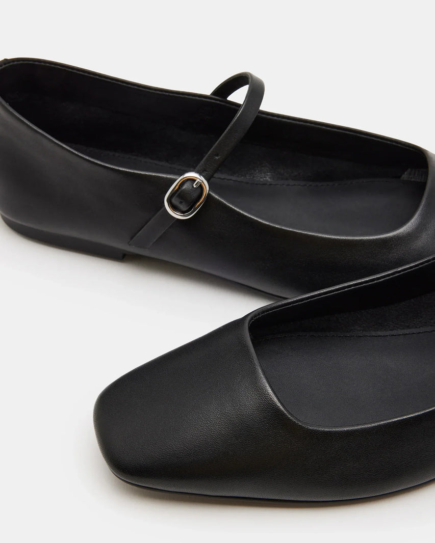 MAPLE BLACK LEATHER - Women's Shoes - Steve Madden Canada