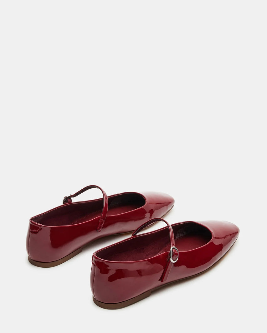 MAPLE BURGUNDY PATENT - Women's Shoes - Steve Madden Canada