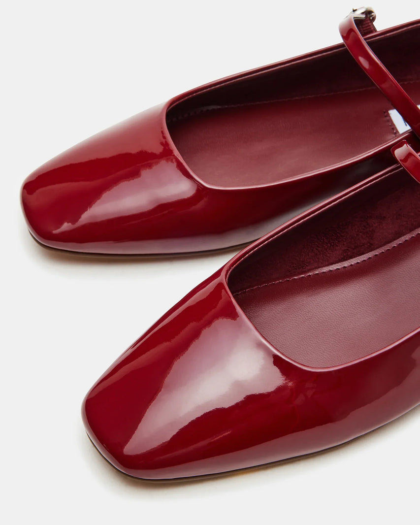 MAPLE BURGUNDY PATENT - Women's Shoes - Steve Madden Canada
