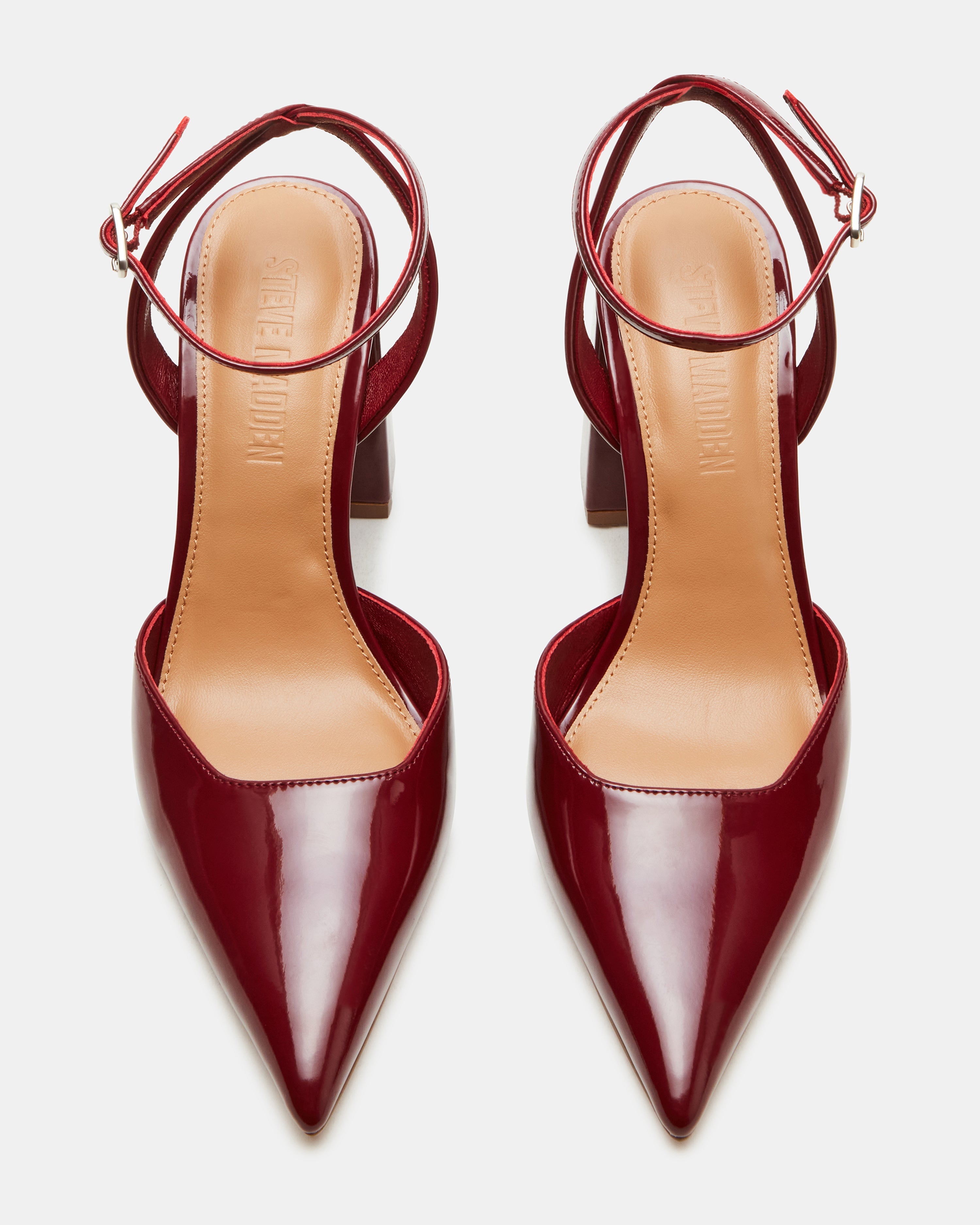 MATTEA BURGUNDY PATENT - Women's Shoes - Steve Madden Canada