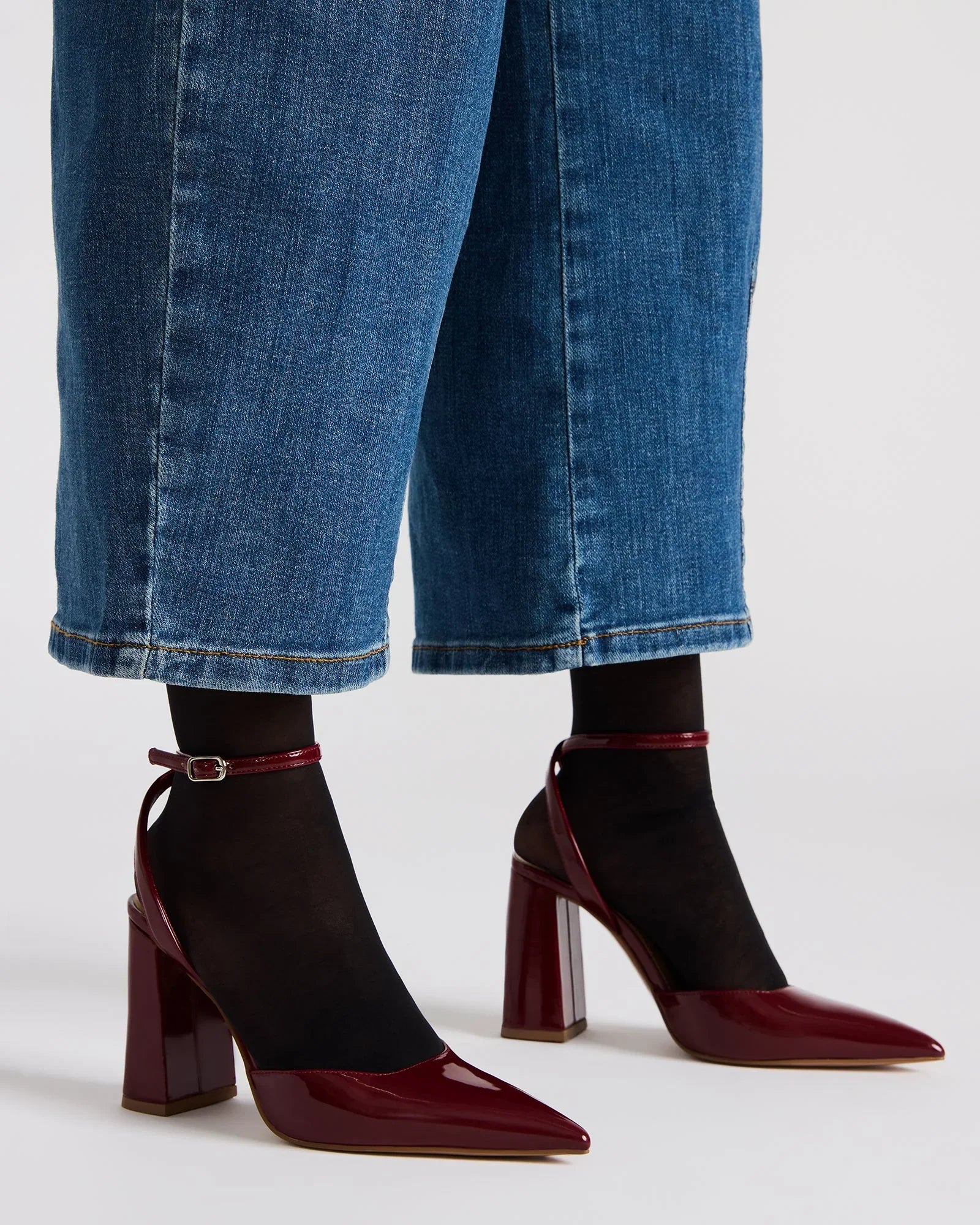 MATTEA BURGUNDY PATENT - Women's Shoes - Steve Madden Canada
