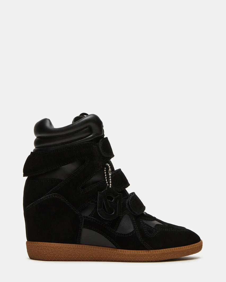 MAVIS BLACK SUEDE - Women's Shoes - Steve Madden Canada