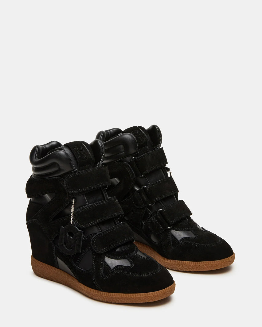 MAVIS BLACK SUEDE - Women's Shoes - Steve Madden Canada