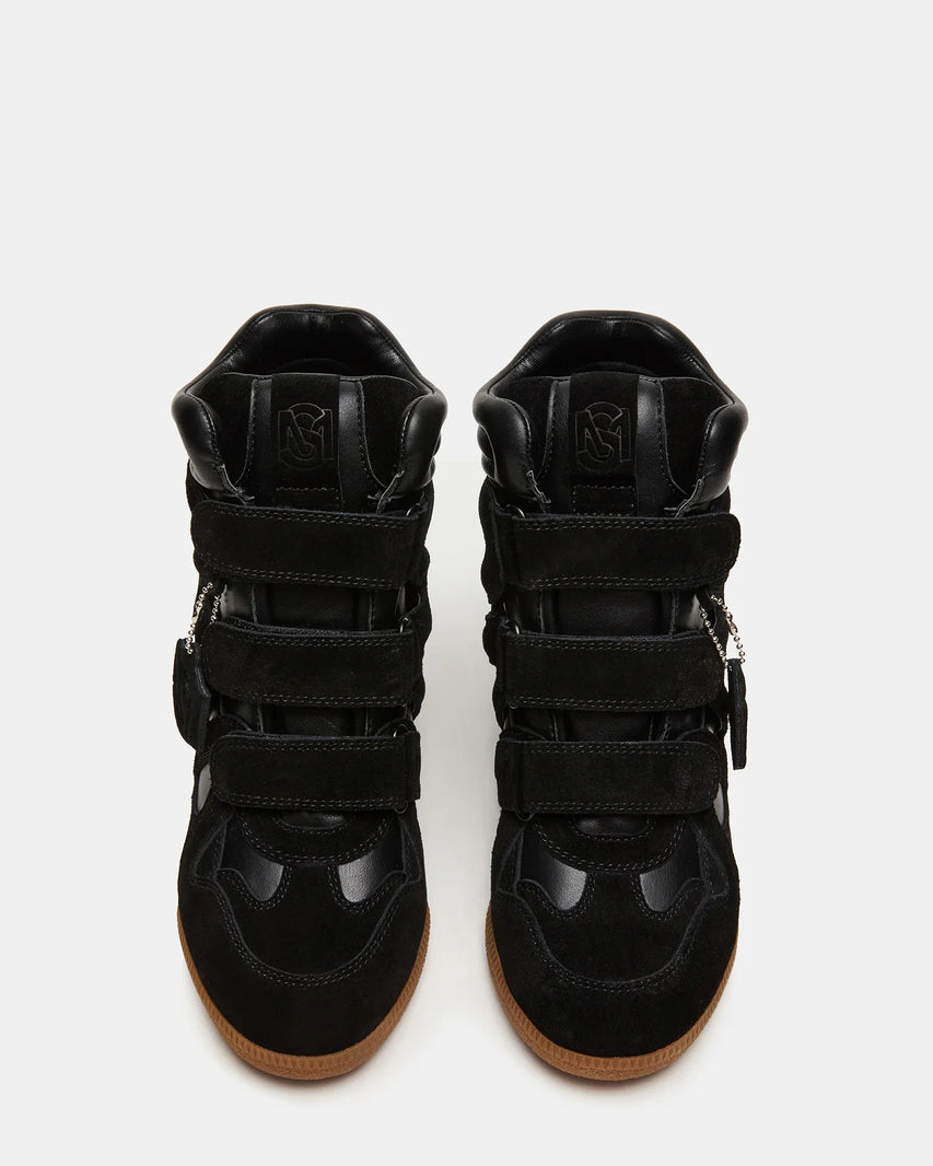 MAVIS BLACK SUEDE - Women's Shoes - Steve Madden Canada