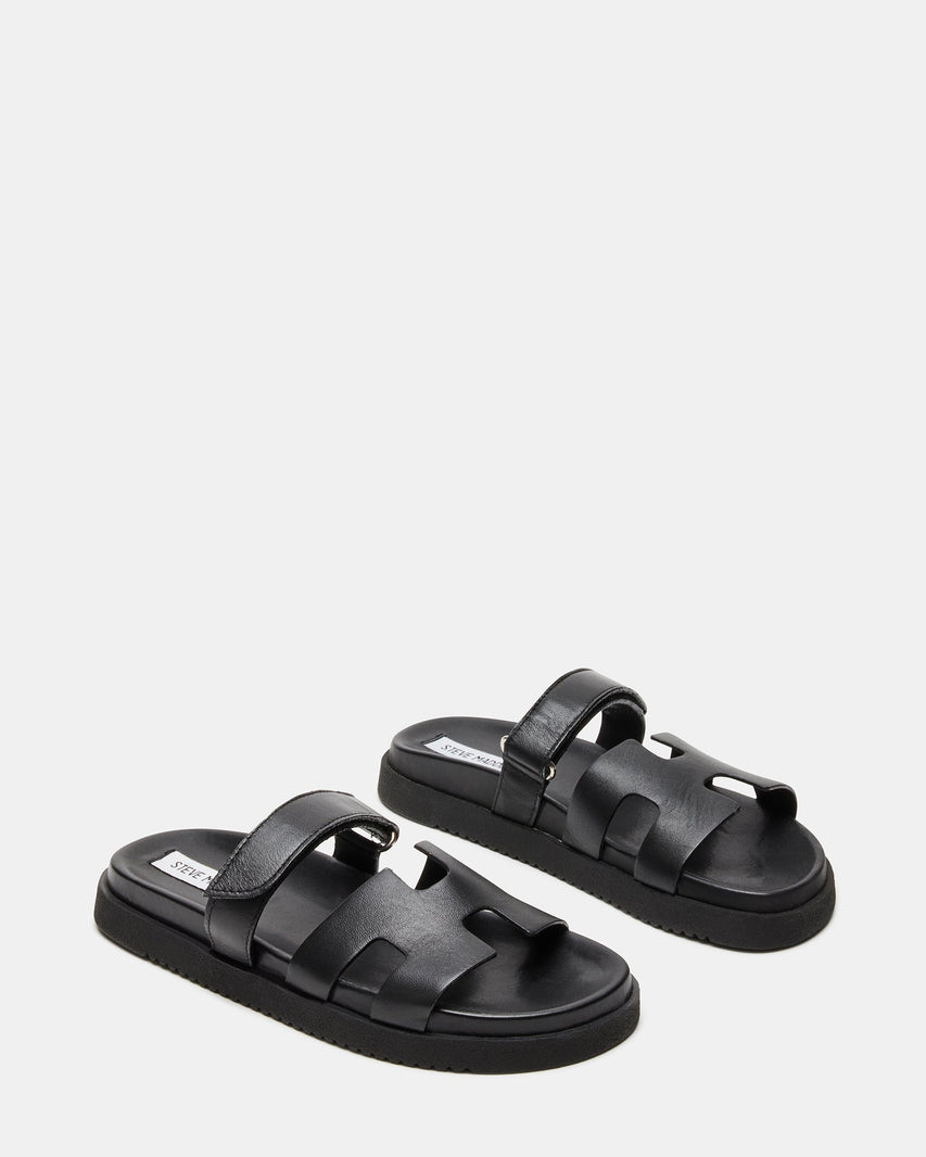 MAYVEN BLACK LEATHER - Women's Shoes - Steve Madden Canada