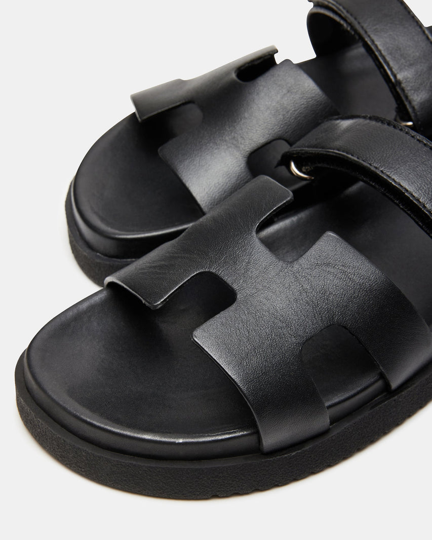 MAYVEN BLACK LEATHER - Women's Shoes - Steve Madden Canada