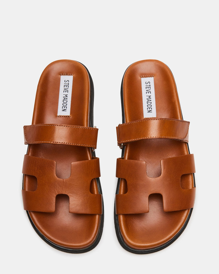 MAYVEN COGNAC LEATHER - Women's Shoes - Steve Madden Canada